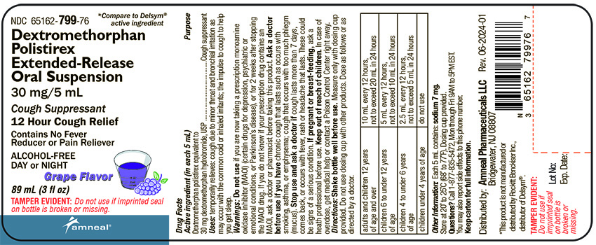 Pill image for Dextromethorphan Polistirex Extended-release Suspension