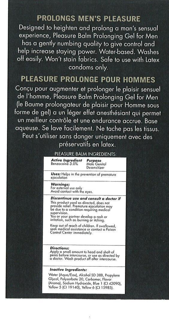 Pill image for Pleasure Balm