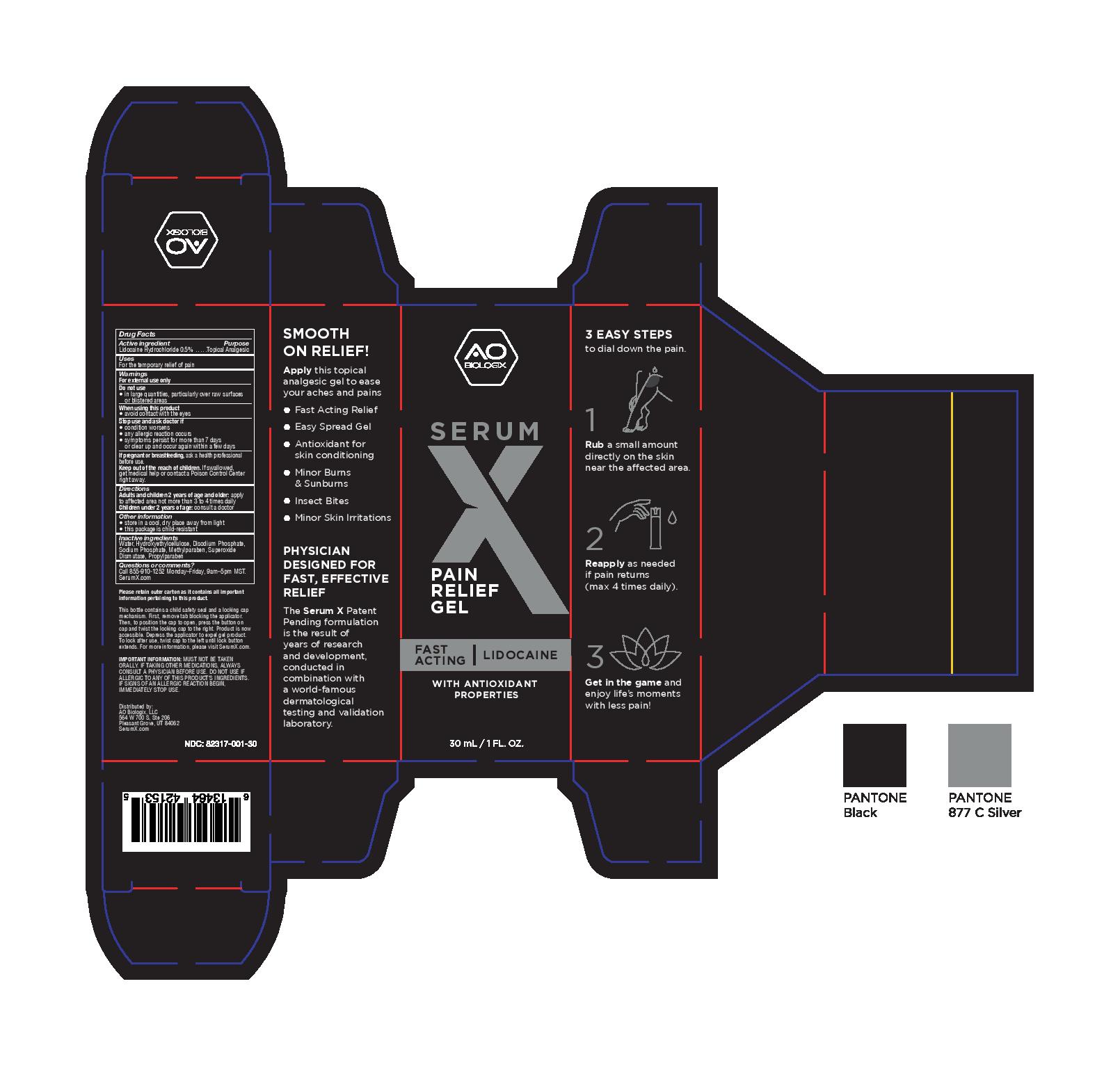Pill image for Serum X Pain Relief Gel