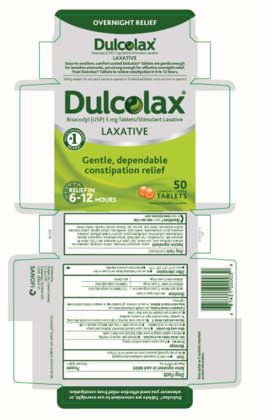 Pill image for Dulcolax Stimulant Laxative