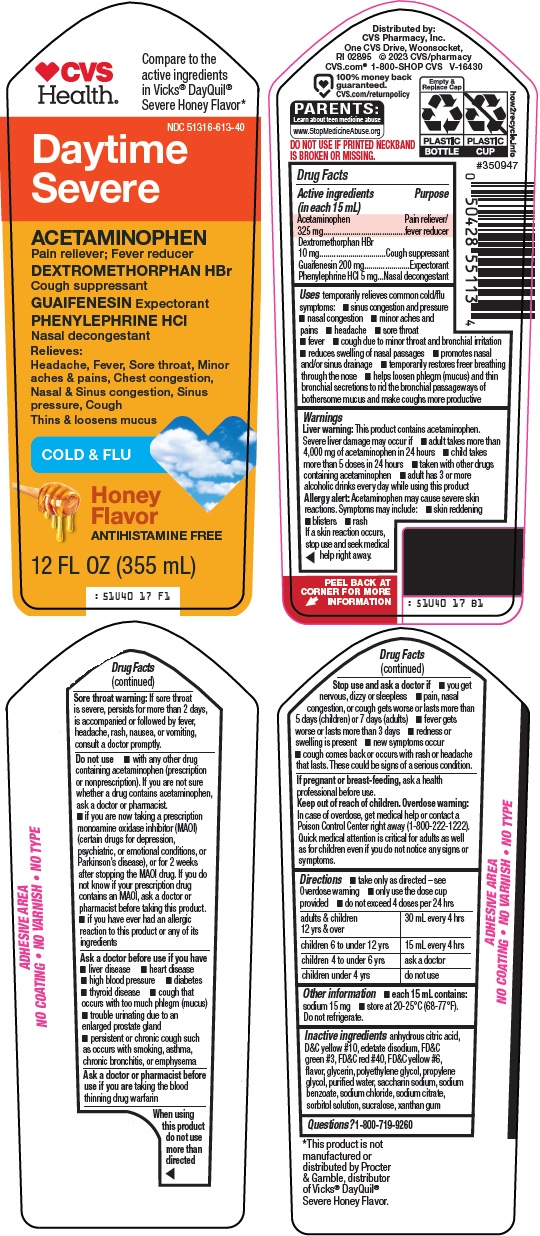 Pill image for Cvs Pharmacy, Inc. Daytime Severe Drug Facts