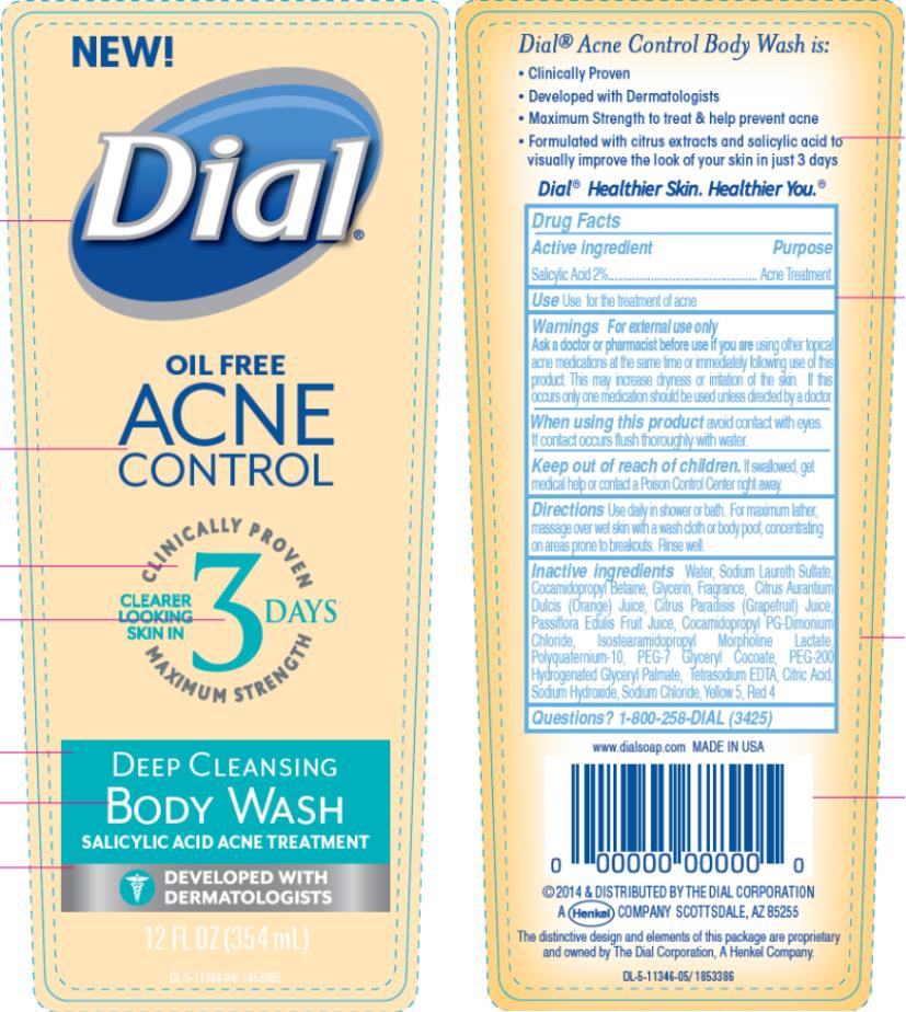 Pill image for Dial Acne Control Deep Cleansing Body Wash