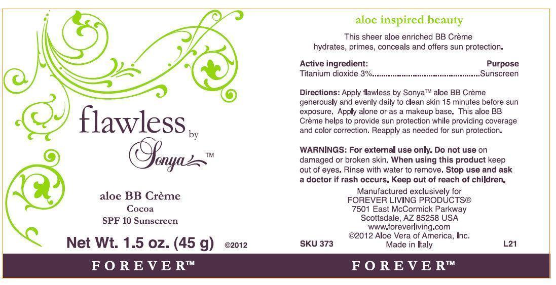 Pill image for Flawless By Sonya Aloe Bb Creme Cocoa Spf 10 Sunscreen