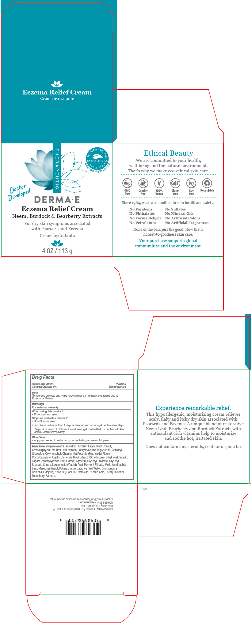 Pill image for Derma-e Eczema Relief Cream