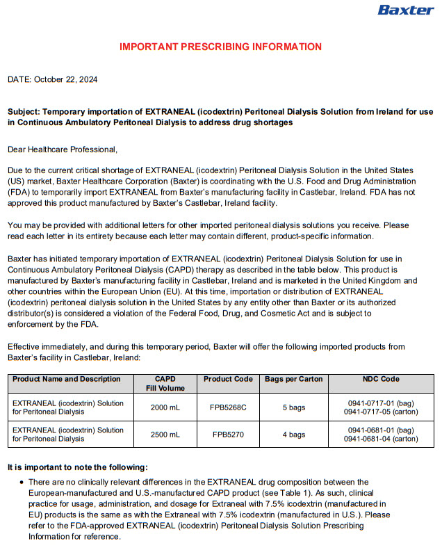 Pill image for Extraneal Solution For Peritoneal Dialysis