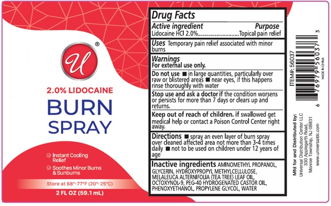 Pill image for 2.0% Lidocaine Burn Spray