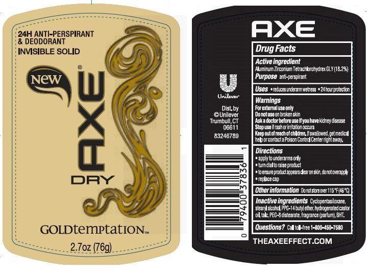 Pill image for axe gold temptation antiperspirant deodorant