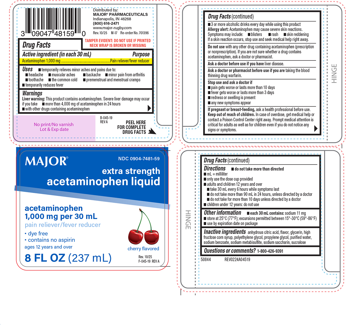 Pill image for Major 44-045