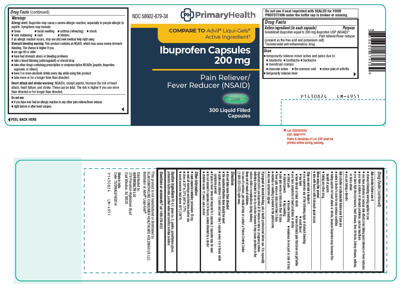 Pill image for Ibuprofen Capsules