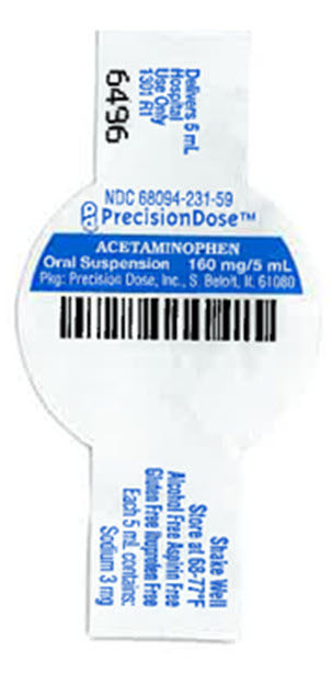 Pill image for Acetaminophen Oral Suspension