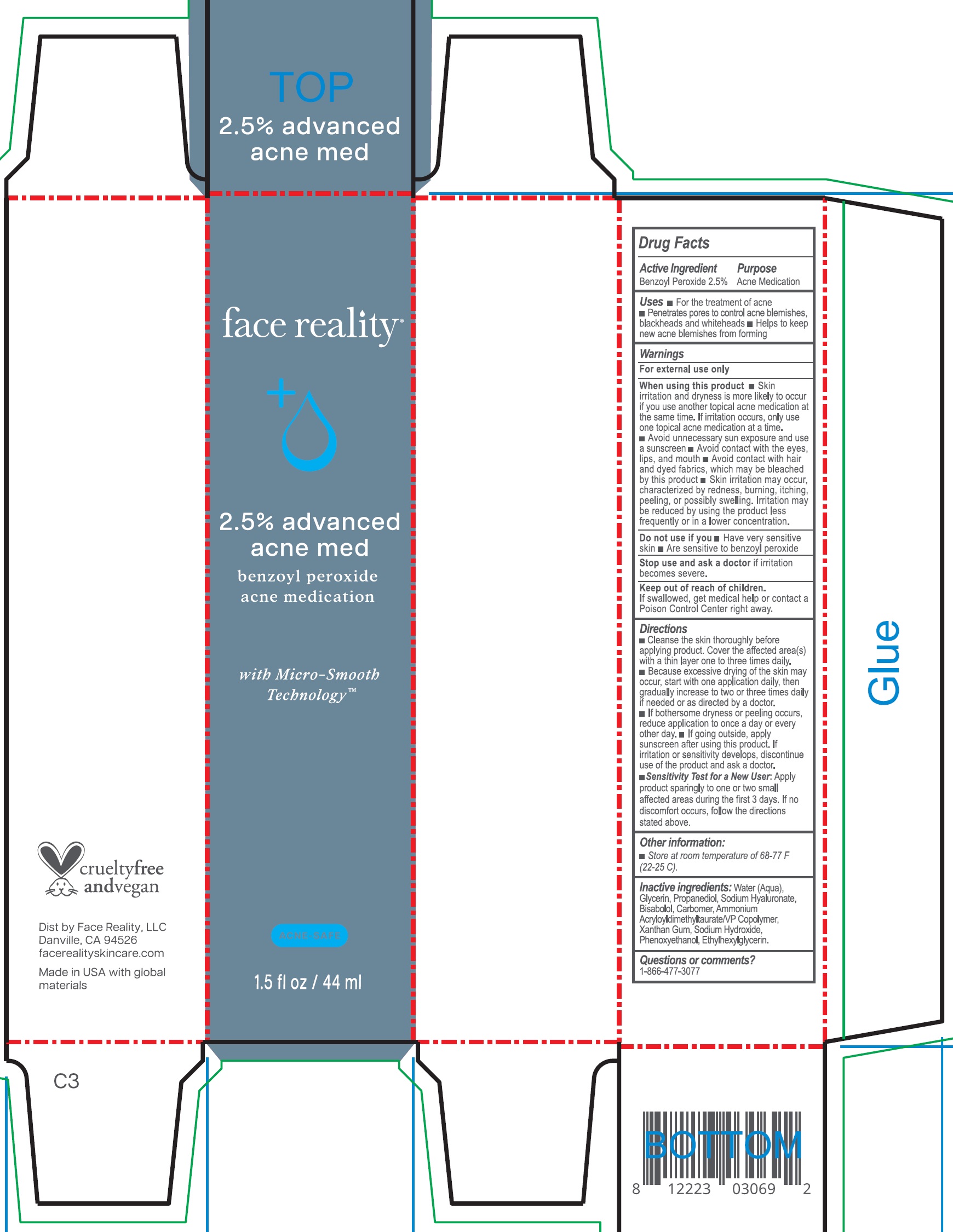 Pill image for Face Reality Advanced Acne Med