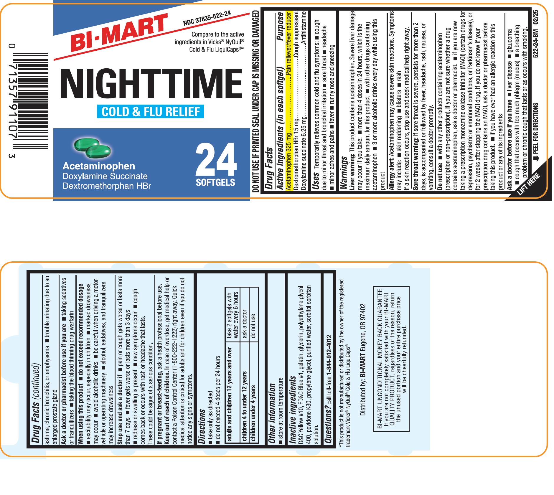 Pill image for Night-time Cold & Flu Relief