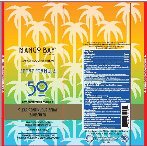 Pill image for Mango Bay Spf 50 Sport Sunscreen Spry