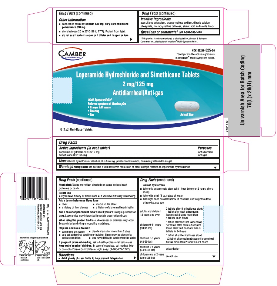 Pill image for Loperamide Hydrochloride And Simethicone Tablets, 2 Mg/125 Mg (otc)
