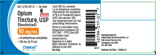Pill image for Opium Tincture, Usp (deodorized) Cii Rx Only