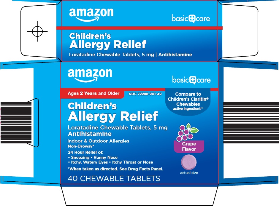 Pill image for Amazon Children’s Allergy Relief Drug Facts