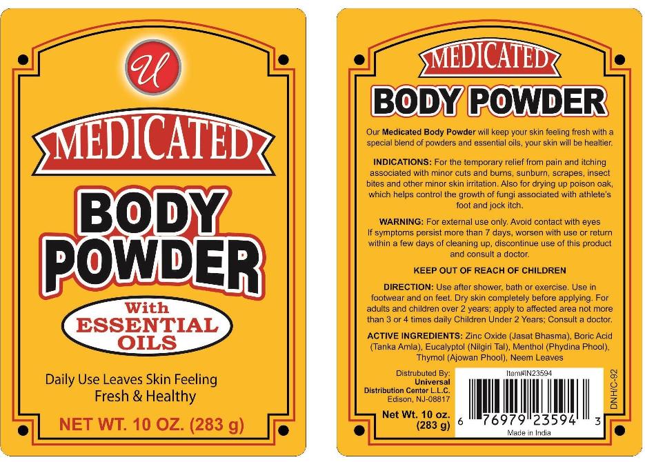 Pill image for Medicated Body Powder