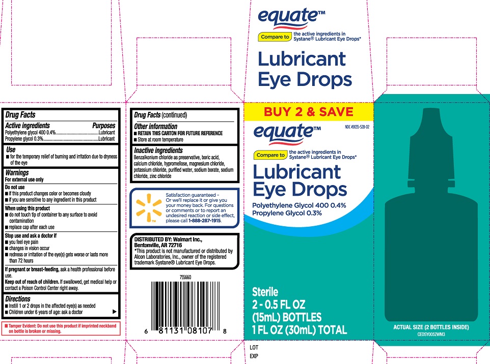 Pill image for Equate Long Lasting Lubricant Eye Drops 2-0.5oz (pld)