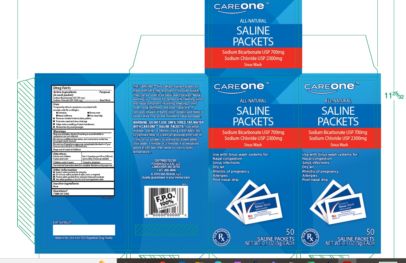 Pill image for Care One All Natural Saline Refills 50ct