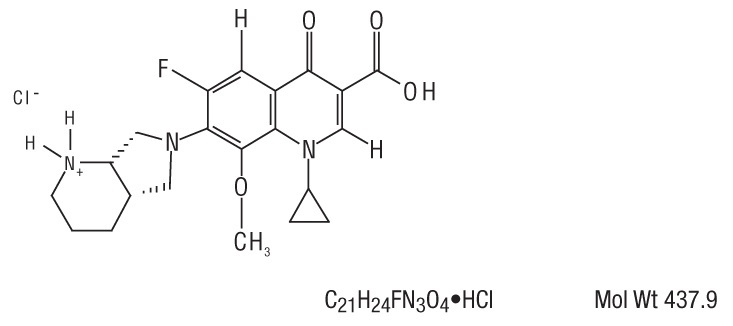Pill image for These Highlights Do Not Include All The Information Needed To Use Moxifloxacin Ophthalmic Solution Safely And Effectively. See Full Prescribing Information For Moxifloxacin Ophthalmic Solution.
