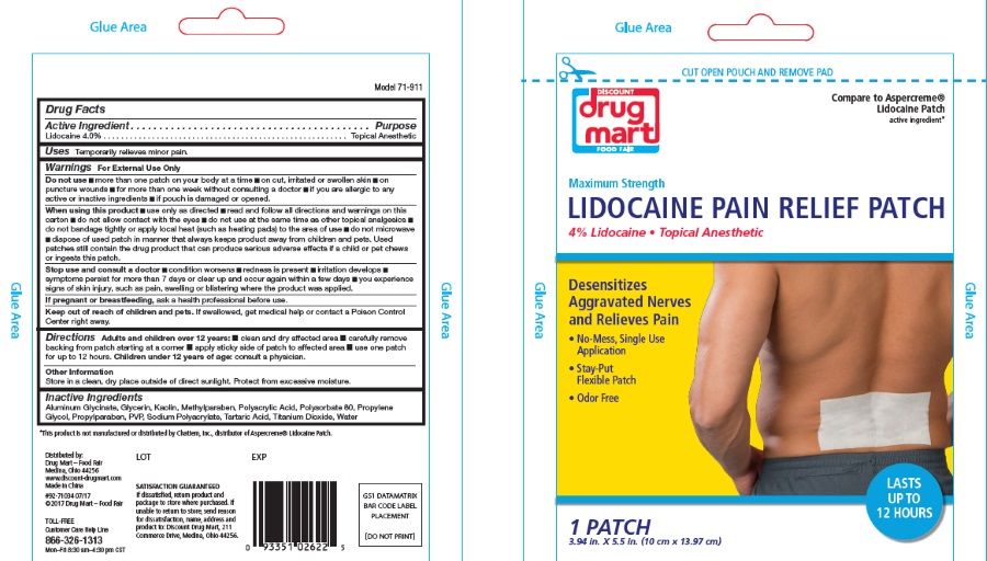Pill image for Drug Mart Pain Relief Patches