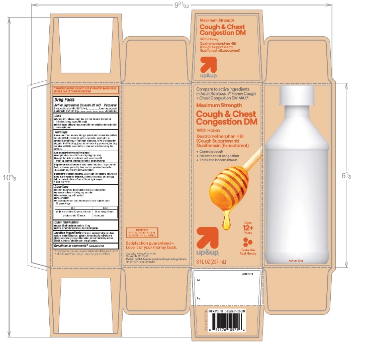 Pill image for Target Cough And Chest Congestion Dm With Honey