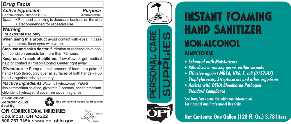 Pill image for Instant Foaming Hand Sanitizer Non Alcohol
