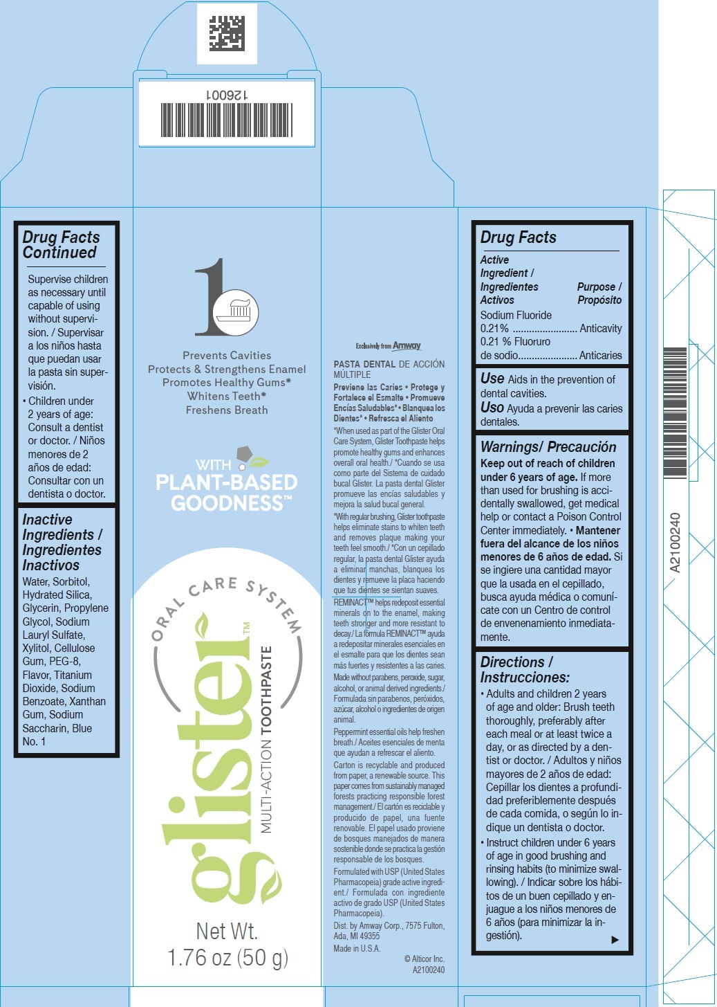 Pill image for Glister Multi-action Toothpaste