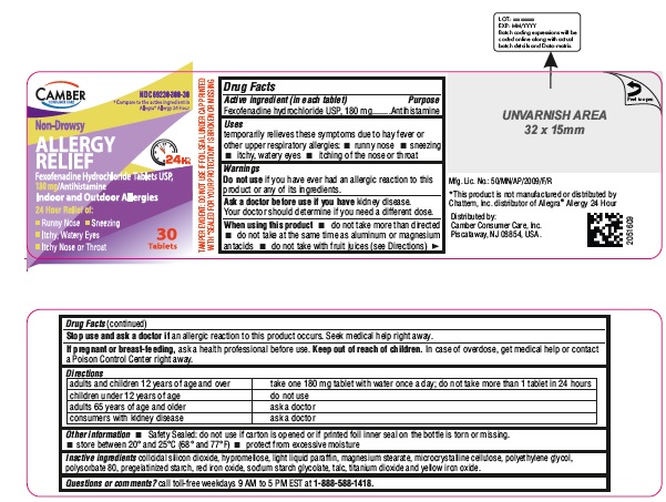 Pill image for Fexofenadine Hydrochloride Tablets Usp, 180 Mg