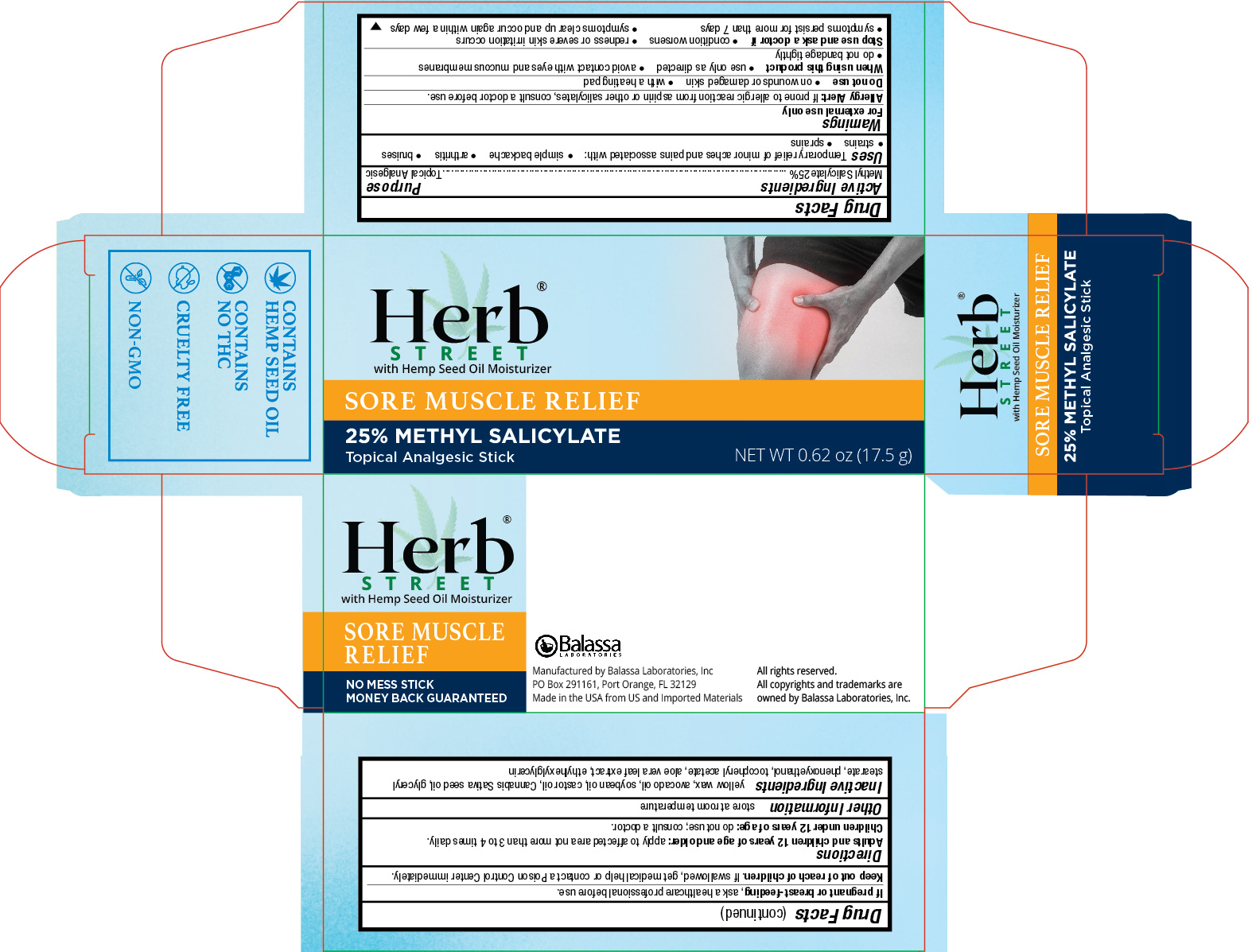 Pill image for Herb Street Sore Muscle Relief