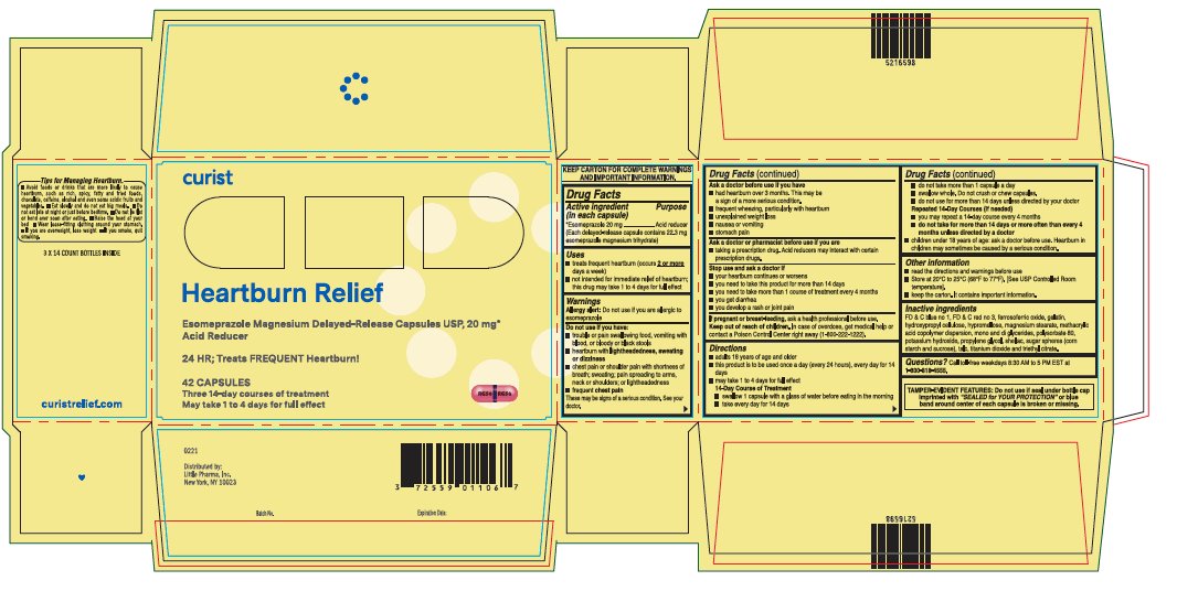 Pill image for Curist Heartburn Relief (esomeprazole)
