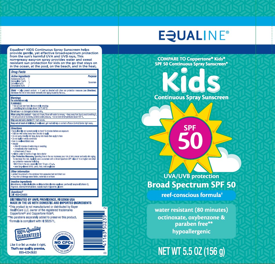 Pill image for Equaline Kids Sunscreen Continuous Spray Spf 50