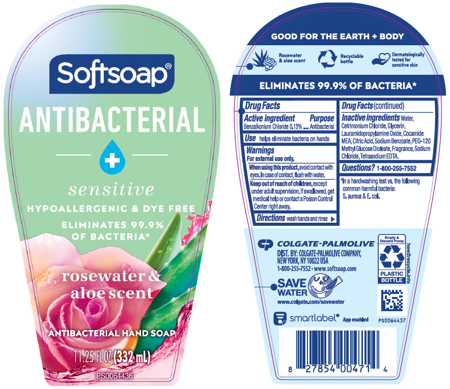 Pill image for Softsoap Ab Sensitive Rose Water And Aloe Lhs