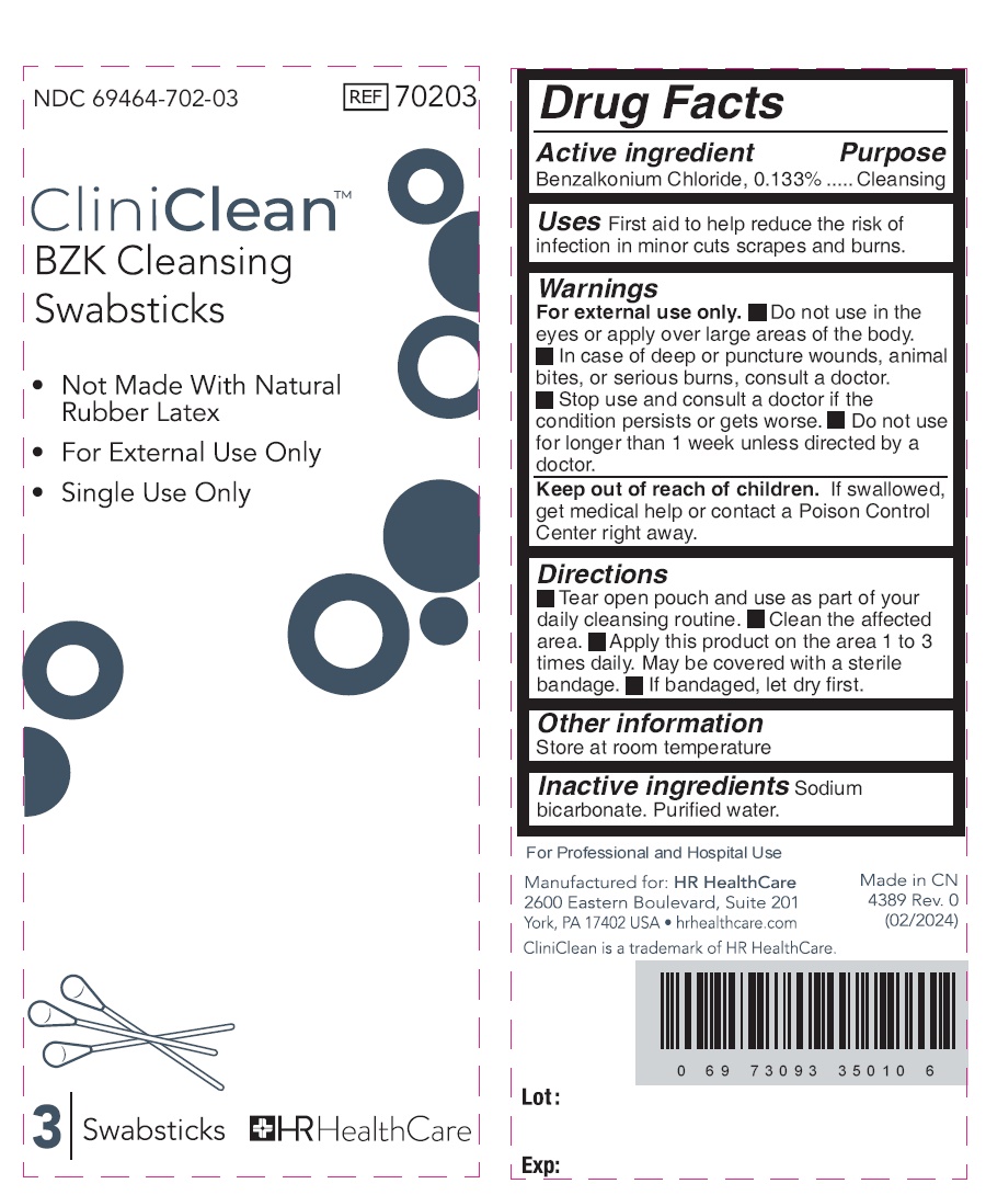 Pill image for Cliniclean Bzk Cleansing Swabsticks