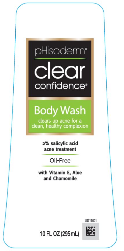 Pill image for drug facts - phisoderm clear confidence body wash