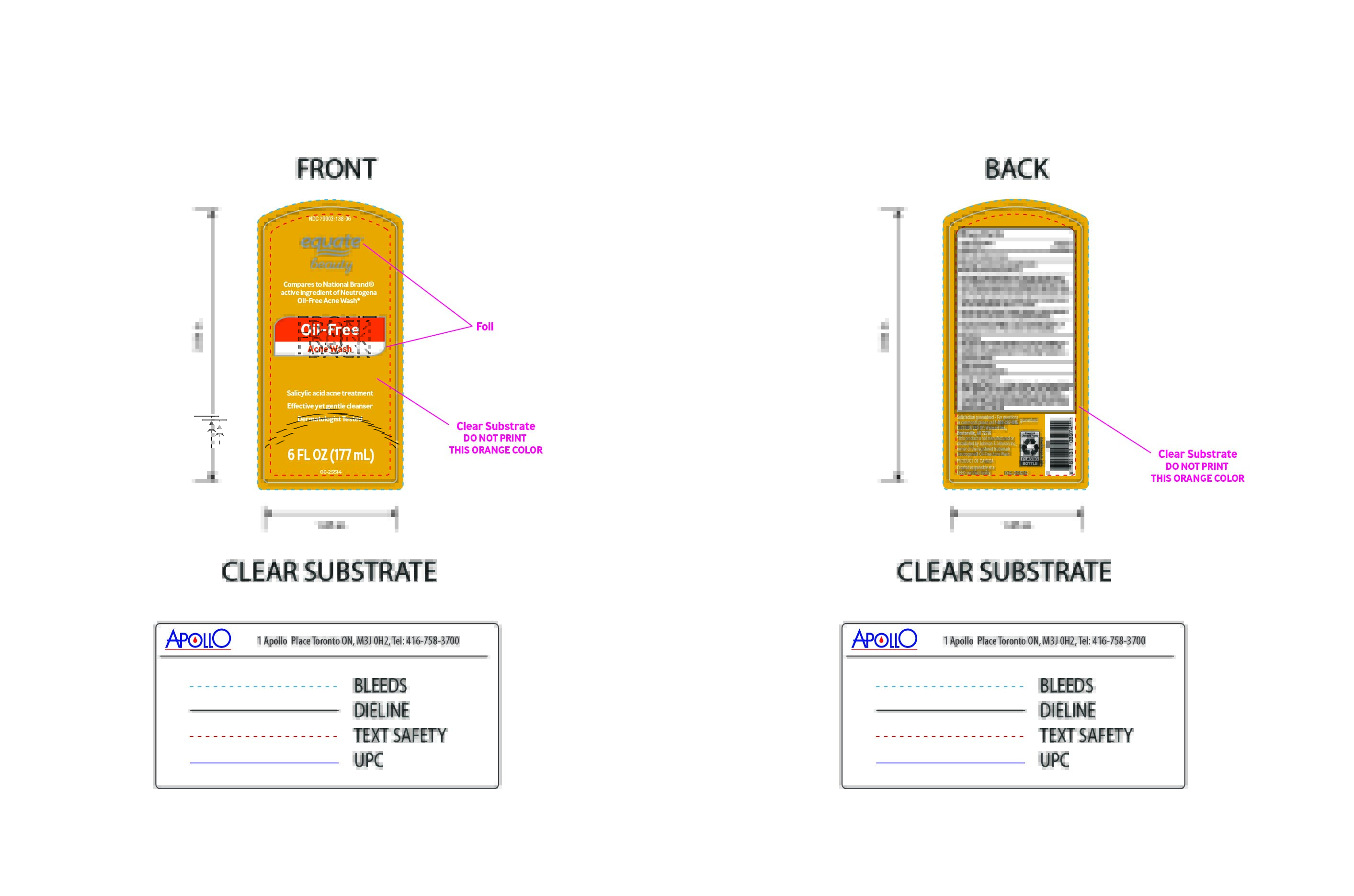 Pill image for Oil Free Acne Wash