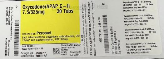 Pill image for Oxycodone And Acetaminophen