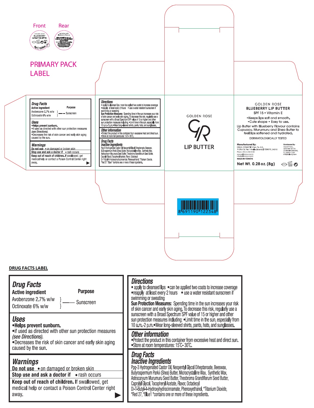 Pill image for Gr Lip Butter Blueberry Spf 15