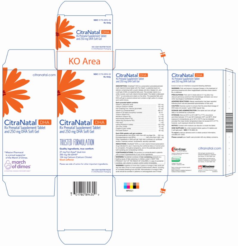 Pill image for Citranatal ®