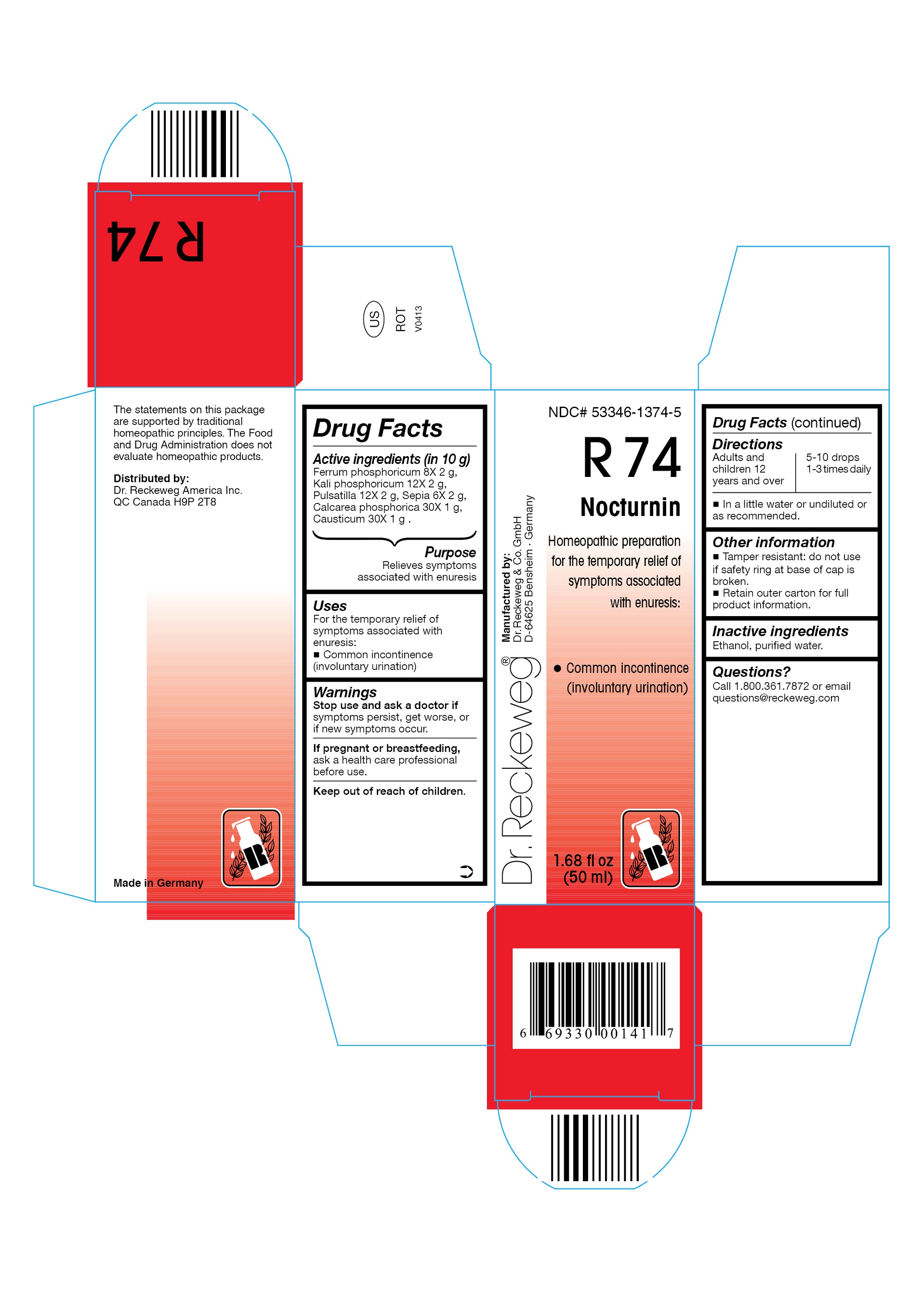 Pill image for Dr. Reckeweg R74 Nocturnin