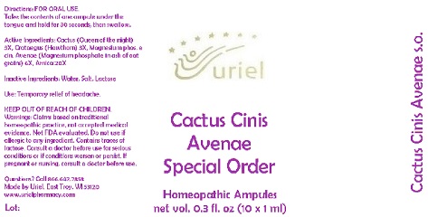 Pill image for Cactus Cinis Avenae Special Order
