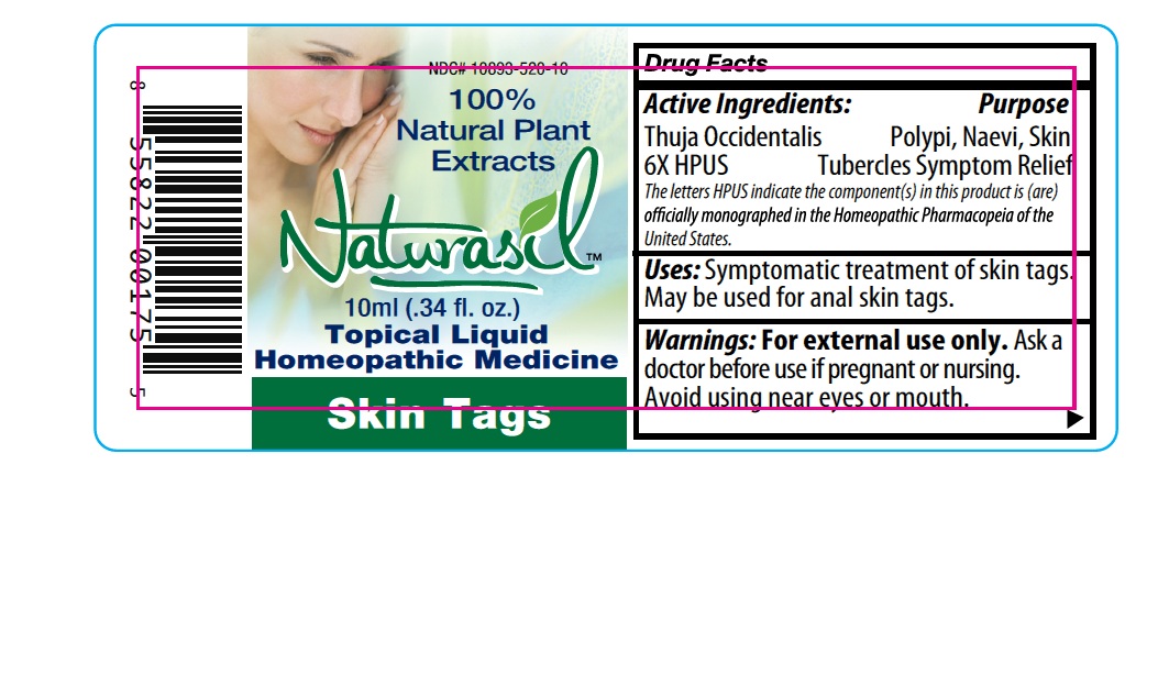 Pill image for Naturasil Skin Tags Label