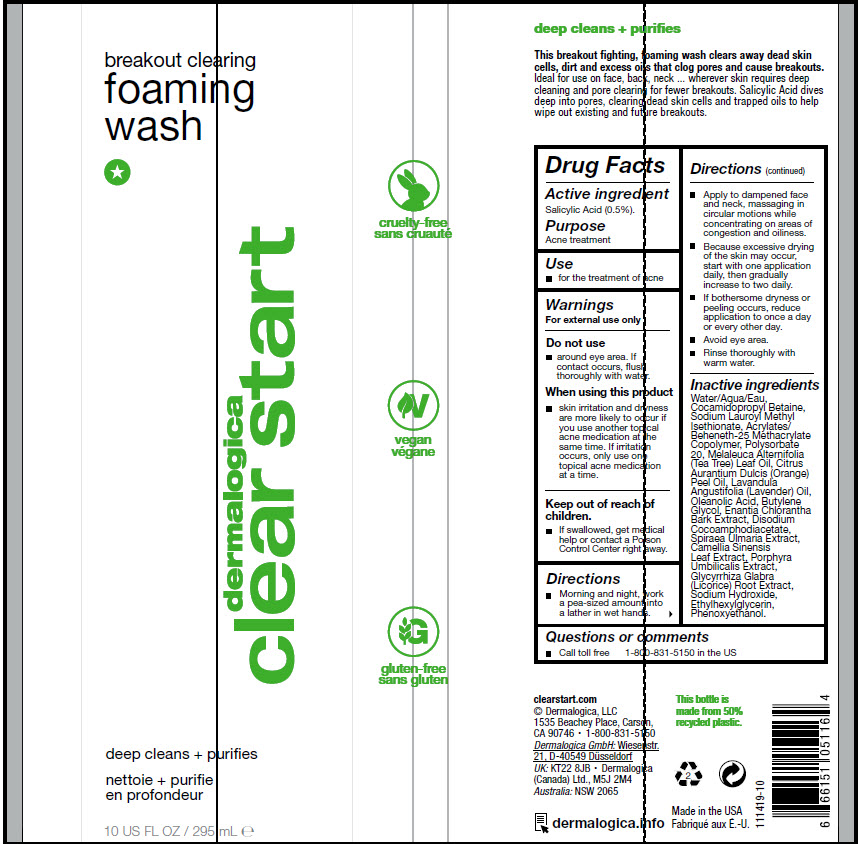 Pill image for Breakout Clearing Foaming Wash
