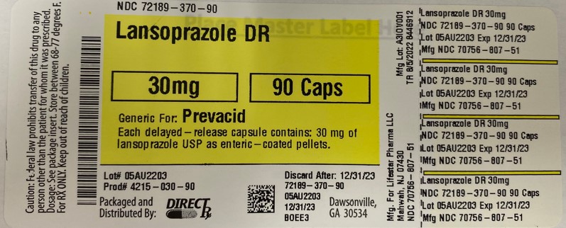 Pill image for Lansoprazole Dr
