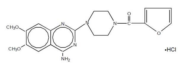 Pill image for prazosin hydrochloride capsules, usp