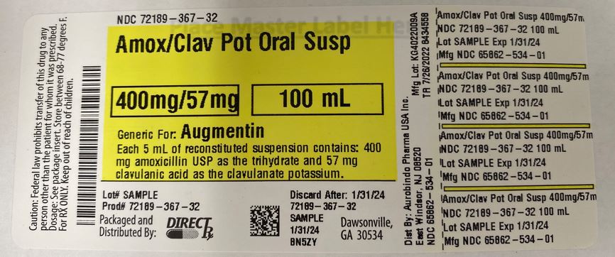 Pill image for amoxicillin/clav pot oral susp