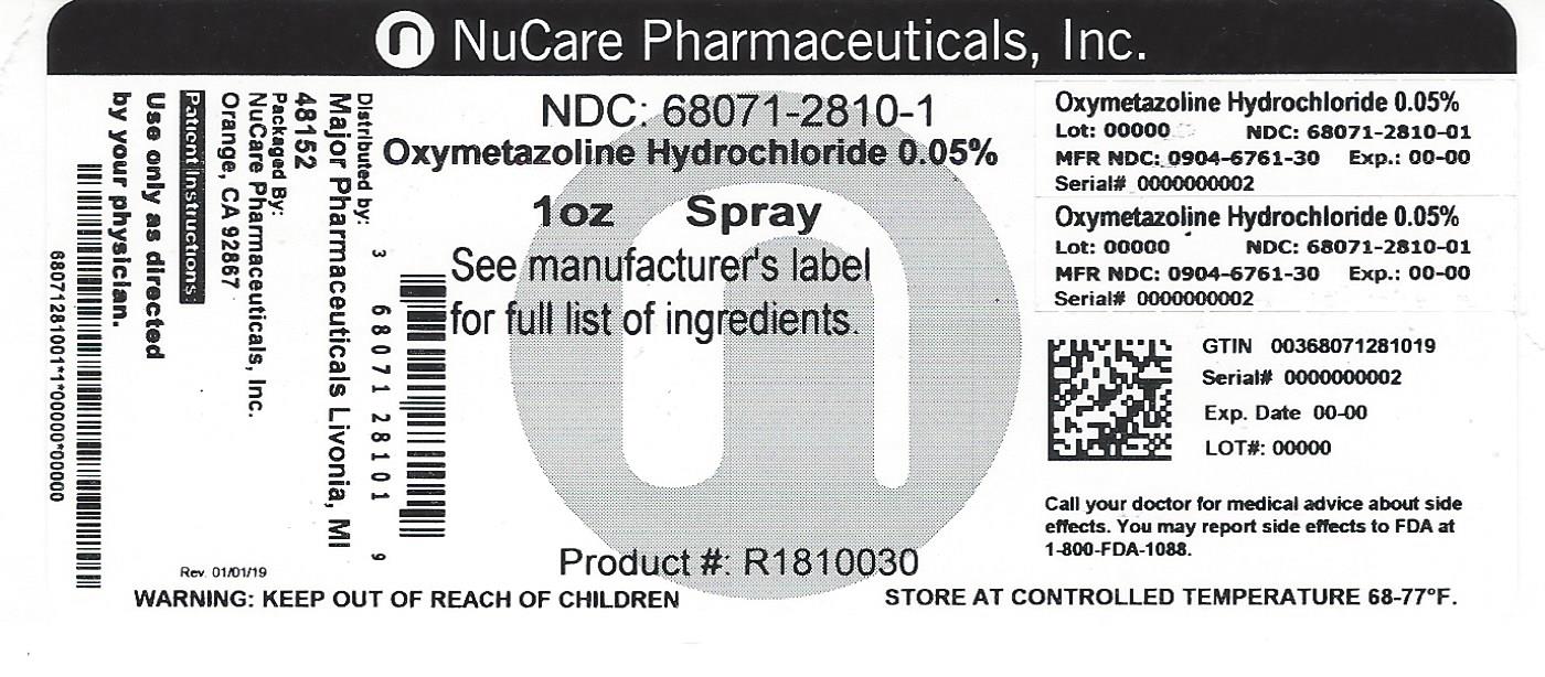 Pill image for Major Pharmaceuticals Nasal Decongestant Drug Facts