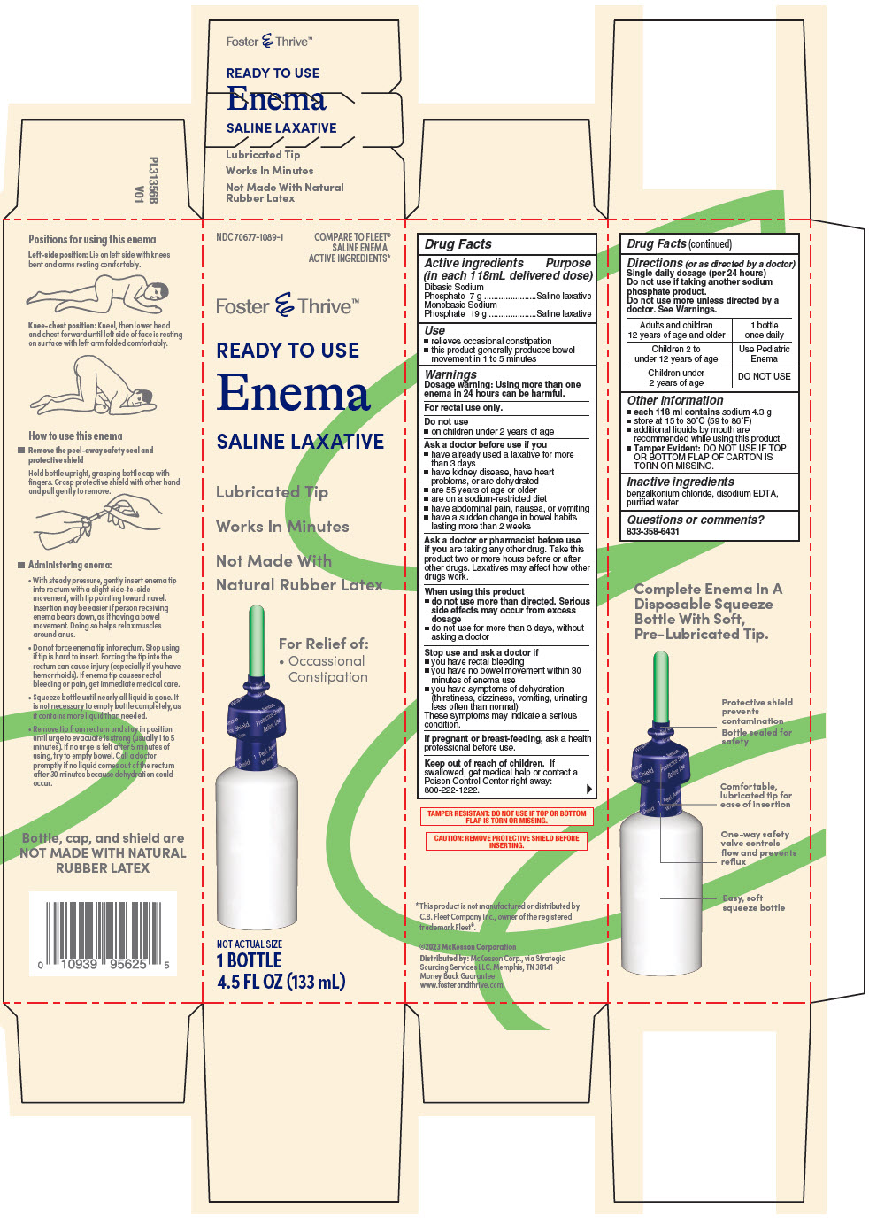 Pill image for Foster & Thrive™ Ready To Use Saline Enema