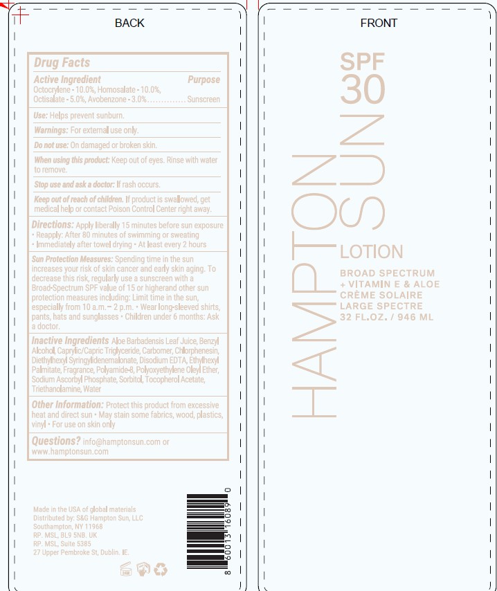 Pill image for Hampton Sun Spf 30 Broad Spectrum Sunscreen Lotion (is0022-al)