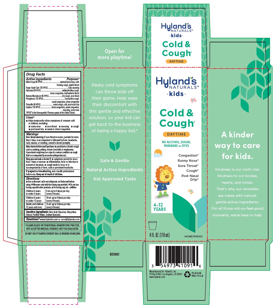 Pill image for Hyland's Naturals Kids Cold & Cough Daytime